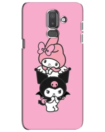 Чехол для Samsung Galaxy J8 2018 (J810) с картинкой «My Melody и Kuromi»