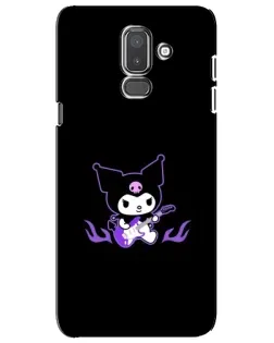 Чехол для Samsung Galaxy J8 2018 (J810) с картинкой «Электрическая Kuromi» Чехол для Samsung Galaxy J8 2018 (J810) с картинкой «Электрическая Kuromi»