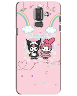 Чехол для Samsung Galaxy J8 2018 (J810) с картинкой «My Melody и Kuromi» Чехол для Samsung Galaxy J8 2018 (J810) с картинкой «My Melody и Kuromi»