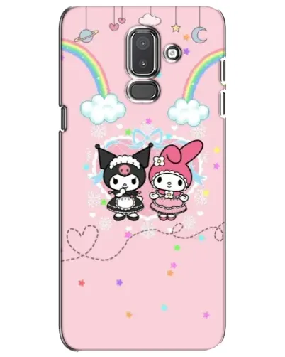 Чехол для Samsung Galaxy J8 2018 (J810) с картинкой «My Melody и Kuromi»