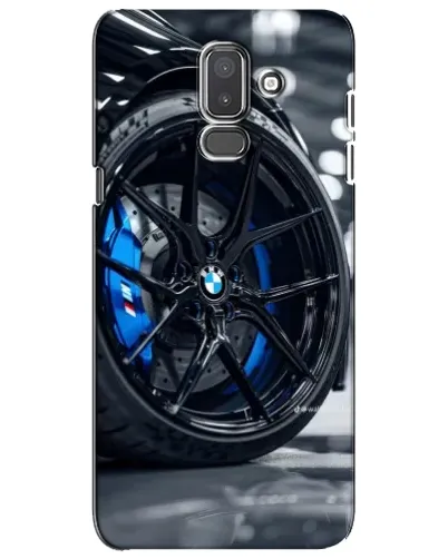Чехол для Samsung Galaxy J8 2018 (J810) с картинкой «Колесо BMW вблизи» Чехол для Samsung Galaxy J8 2018 (J810) с картинкой «Колесо BMW вблизи»