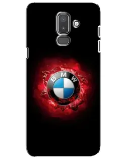 Чехол для Samsung Galaxy J8 2018 (J810) с картинкой «Логотип BMW — вспышка» Чехол для Samsung Galaxy J8 2018 (J810) с картинкой «Логотип BMW — вспышка»