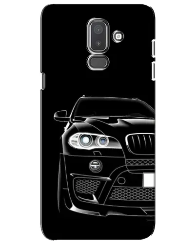 Чехол для Samsung Galaxy J8 2018 (J810) с картинкой «Темный силуэт BMW» Чехол для Samsung Galaxy J8 2018 (J810) с картинкой «Темный силуэт BMW»