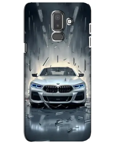 Чехол для Samsung Galaxy J8 2018 (J810) с картинкой «BMW в свете фар» Чехол для Samsung Galaxy J8 2018 (J810) с картинкой «BMW в свете фар»