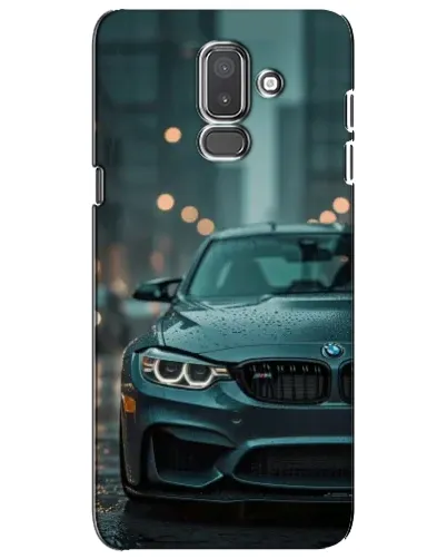 Чехол для Samsung Galaxy J8 2018 (J810) с картинкой «BMW в огнях города» Чехол для Samsung Galaxy J8 2018 (J810) с картинкой «BMW в огнях города»