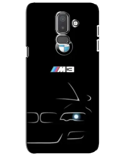 Чехол для Samsung Galaxy J8 2018 (J810) с картинкой «Минималистичный принт BMW M3» Чехол для Samsung Galaxy J8 2018 (J810) с картинкой «Минималистичный принт BMW M3»