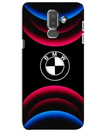 Чехол для Samsung Galaxy J8 2018 (J810) с картинкой «Логотип BMW и неоновые дуги» Чехол для Samsung Galaxy J8 2018 (J810) с картинкой «Логотип BMW и неоновые дуги»