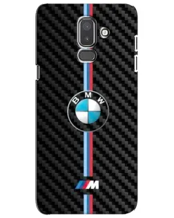 Чехол для Samsung Galaxy J8 2018 (J810) с картинкой «Эмблема BMW и карбон» Чехол для Samsung Galaxy J8 2018 (J810) с картинкой «Эмблема BMW и карбон»