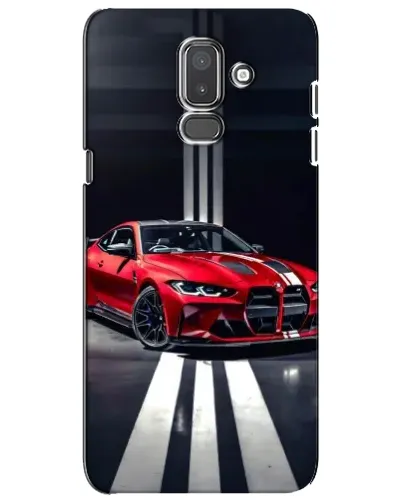 Чехол для Samsung Galaxy J8 2018 (J810) с картинкой «Красная BMW на дороге» Чехол для Samsung Galaxy J8 2018 (J810) с картинкой «Красная BMW на дороге»