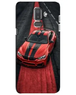 Чехол для Samsung Galaxy J8 2018 (J810) с картинкой «BMW на красной дорожке» Чехол для Samsung Galaxy J8 2018 (J810) с картинкой «BMW на красной дорожке»