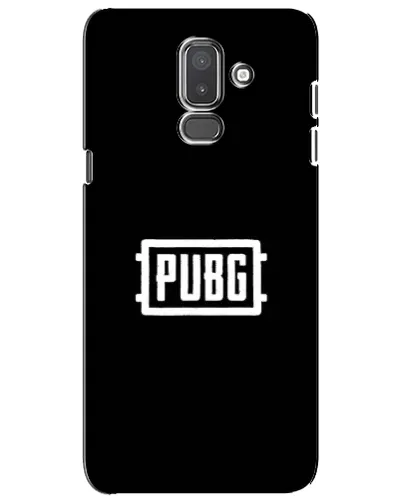 Чехол для Samsung Galaxy J8 2018 (J810) с картинкой «Лого BMW — металлический блеск»