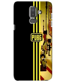 Чехол для Samsung Galaxy J8 2018 (J810) с картинкой «PUBG — камуфляжный шлем» Чехол для Samsung Galaxy J8 2018 (J810) с картинкой «PUBG — камуфляжный шлем»
