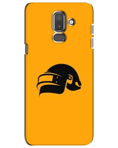 Чехол для Samsung Galaxy J8 2018 (J810) с картинкой «PUBG — золотой шлем»