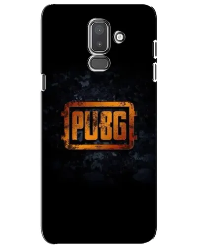 Чехол для Samsung Galaxy J8 2018 (J810) с картинкой «PUBG — золотой логотип»