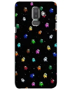 Чехол для Samsung Galaxy J8 2018 (J810) с картинкой «Экипаж Among Us» Чехол для Samsung Galaxy J8 2018 (J810) с картинкой «Экипаж Among Us»
