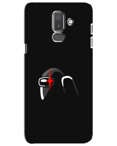 Чехол для Samsung Galaxy J8 2018 (J810) с картинкой «Among Us шлем»