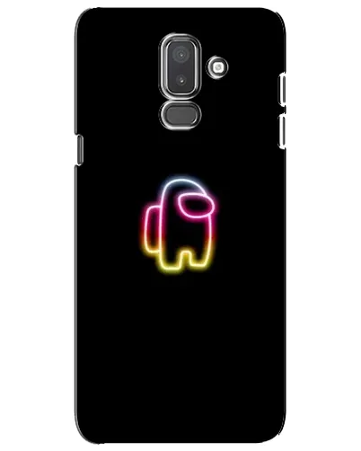 Чехол для Samsung Galaxy J8 2018 (J810) с картинкой «Among Us градиент»