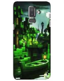 Чехол для Samsung Galaxy J8 2018 (J810) с картинкой «Minecraft лесной пейзаж» Чехол для Samsung Galaxy J8 2018 (J810) с картинкой «Minecraft лесной пейзаж»