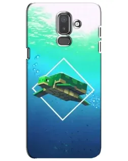 Чехол для Samsung Galaxy J8 2018 (J810) с картинкой «Черепаха Minecraft» Чехол для Samsung Galaxy J8 2018 (J810) с картинкой «Черепаха Minecraft»