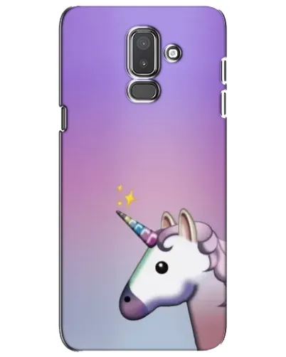 Чехол для Samsung Galaxy J8 2018 (J810) с картинкой «Единорог градиент»