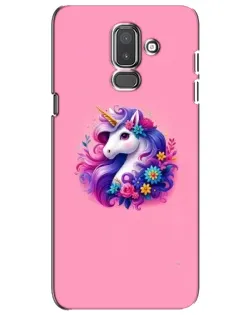 Чехол для Samsung Galaxy J8 2018 (J810) с картинкой «Сказочный единорог»