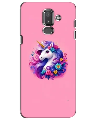 Чехол для Samsung Galaxy J8 2018 (J810) с картинкой «Сказочный единорог»