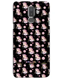 Чехол для Samsung Galaxy J8 2018 (J810) с картинкой «Magic Unicorn паттерн»