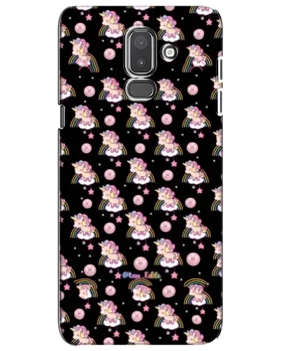Чехол для Samsung Galaxy J8 2018 (J810) с картинкой «Magic Unicorn паттерн»