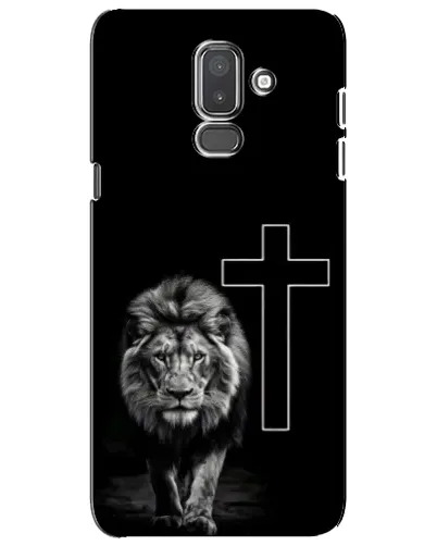 Чехол для Samsung Galaxy J8 2018 (J810) с картинкой «Лев и Крест»