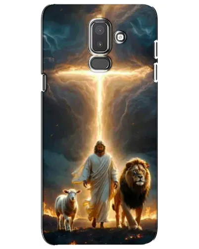 Чехол для Samsung Galaxy J8 2018 (J810) с картинкой «Лев Иуды и Свет»
