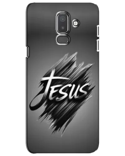 Чехол для Samsung Galaxy J8 2018 (J810) с картинкой «Надпись Jesus Graffiti»
