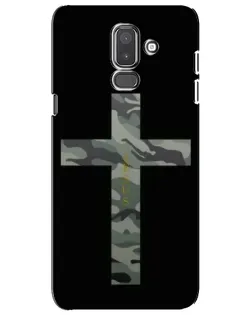 Чехол для Samsung Galaxy J8 2018 (J810) с картинкой «Милитари Крест»