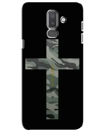 Чехол для Samsung Galaxy J8 2018 (J810) с картинкой «Милитари Крест»