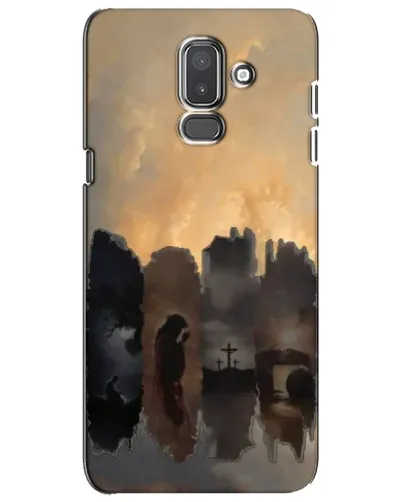 Чехол для Samsung Galaxy J8 2018 (J810) с картинкой «Дорога к вере»