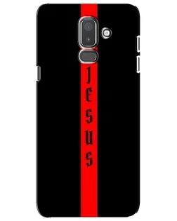 Чехол для Samsung Galaxy J8 2018 (J810) с картинкой «Красная линия веры»