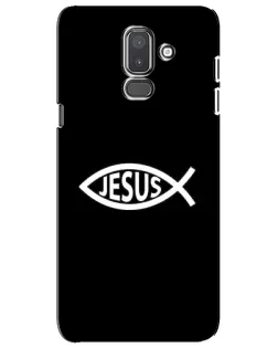 Чехол для Samsung Galaxy J8 2018 (J810) с картинкой «Классический Jesus»