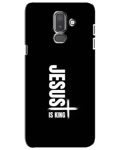 Чехол для Samsung Galaxy J8 2018 (J810) с картинкой «Вертикаль веры Jesus»