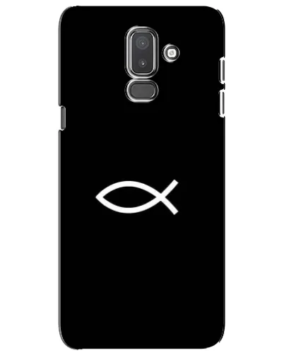 Чехол для Samsung Galaxy J8 2018 (J810) с картинкой «Символ рыбы Jesus» Чехол для Samsung Galaxy J8 2018 (J810) с картинкой «Символ рыбы Jesus»