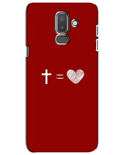 Чехол для Samsung Galaxy J8 2018 (J810) с картинкой «Уравнение любви» Чехол для Samsung Galaxy J8 2018 (J810) с картинкой «Уравнение любви»