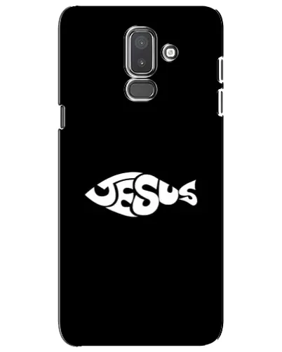 Чехол для Samsung Galaxy J8 2018 (J810) с картинкой «Рыба Jesus» Чехол для Samsung Galaxy J8 2018 (J810) с картинкой «Рыба Jesus»
