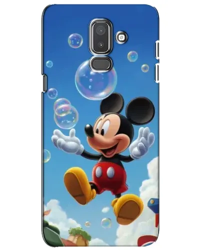 Чехол для Samsung Galaxy J8 2018 (J810) с картинкой «Mickey и мыльные пузыри» Чехол для Samsung Galaxy J8 2018 (J810) с картинкой «Mickey и мыльные пузыри»