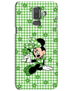 Чехол для Samsung Galaxy J8 2018 (J810) с картинкой «Mickey в клетку»