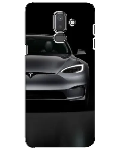 Чехол для Samsung Galaxy J8 2018 (J810) с картинкой «Tesla Model S Look»
