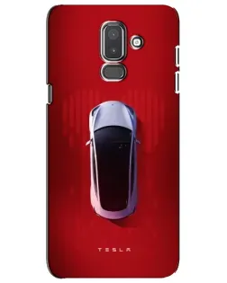 Чехол для Samsung Galaxy J8 2018 (J810) с картинкой «Tesla Top View»