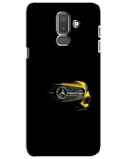 Чехол для Samsung Galaxy J8 2018 (J810) с картинкой «Mercedes — ретро стиль»