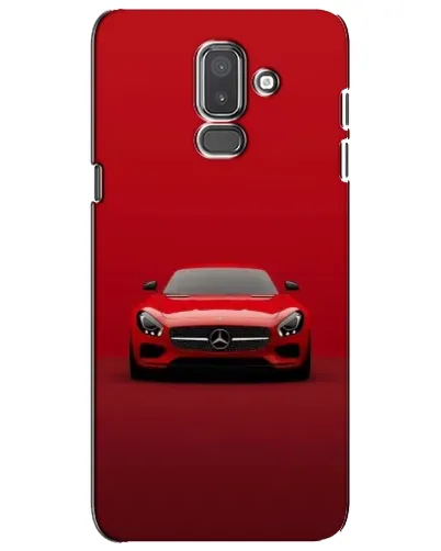 Чехол для Samsung Galaxy J8 2018 (J810) с картинкой «Красный Mercedes AMG» Чехол для Samsung Galaxy J8 2018 (J810) с картинкой «Красный Mercedes AMG»