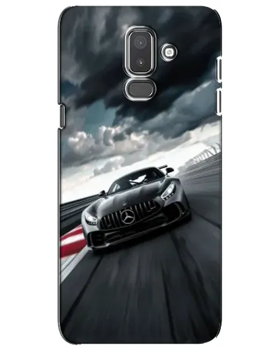Чехол для Samsung Galaxy J8 2018 (J810) с картинкой «Гоночный Mercedes AMG» Чехол для Samsung Galaxy J8 2018 (J810) с картинкой «Гоночный Mercedes AMG»