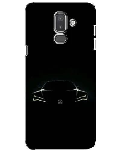 Чехол для Samsung Galaxy J8 2018 (J810) с картинкой «Mercedes — силуэт авто» Чехол для Samsung Galaxy J8 2018 (J810) с картинкой «Mercedes — силуэт авто»