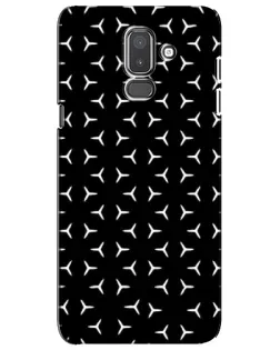 Чехол для Samsung Galaxy J8 2018 (J810) с картинкой «Mercedes паттерн звезд»
