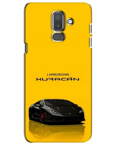 Чехол для Samsung Galaxy J8 2018 (J810) с картинкой «Lamborghini Huracan черный»